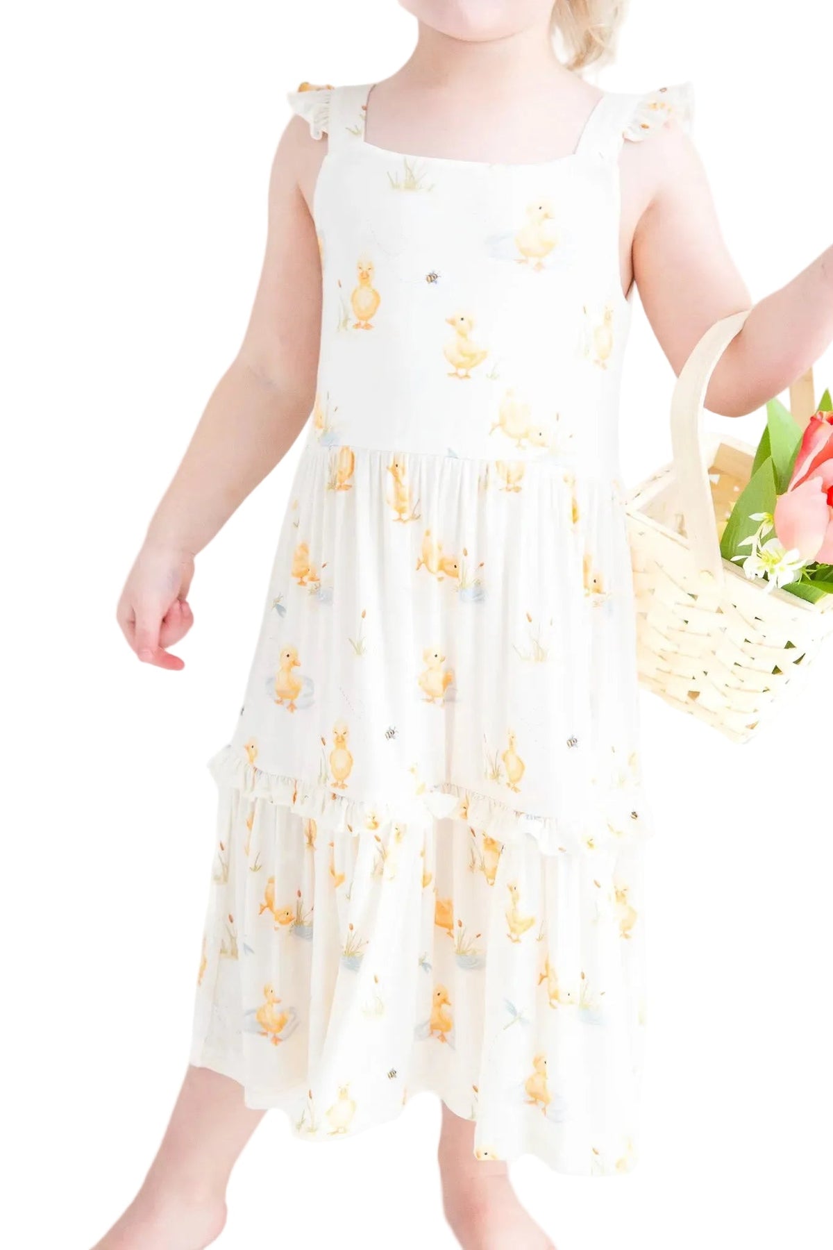 First Waddle Sundress for Baby & Toddler | Soft Breathable Summer Dress for First Steps by Rayn’s Tiny Stitches