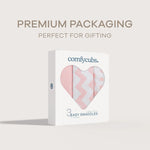 Comfy Cubs Easy Swaddle Blankets in Pink, Pack of 3 - 