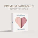 Comfy Cubs Easy Zipper Swaddle Blankets in Blush, Mauve - 