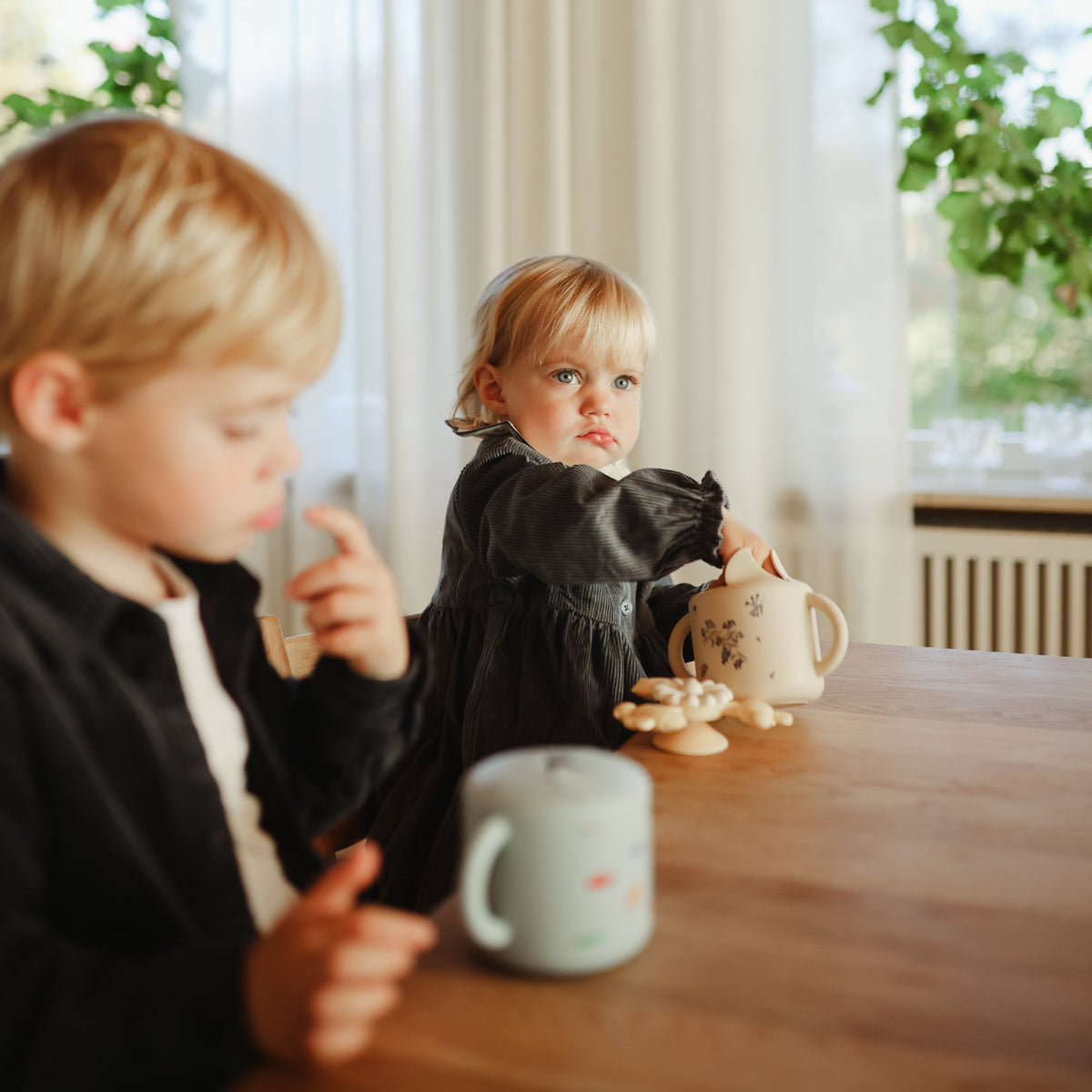 Silicone Snack Cup, Spill-Proof by Mushie