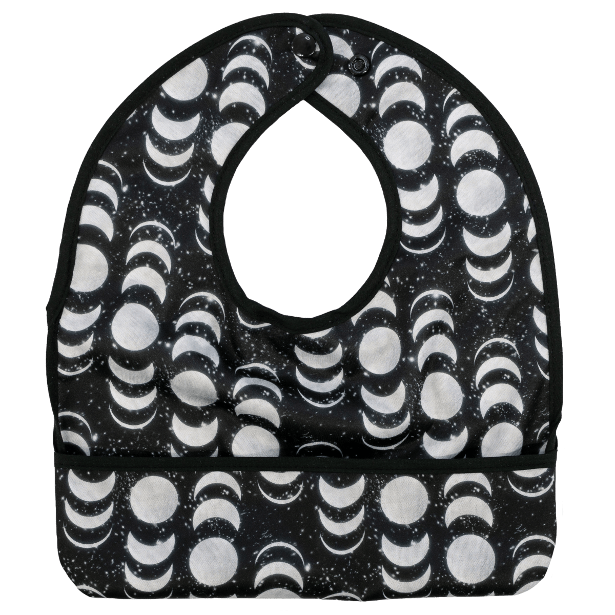 Texas Tushies Eclipse Baby Bib with Pocket and Water Resistance for Messy Mealtimes - 