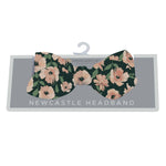 Newcastle Classics Eco - Friendly Bamboo Headband with Floral Design for Fashion Conscious Women - 