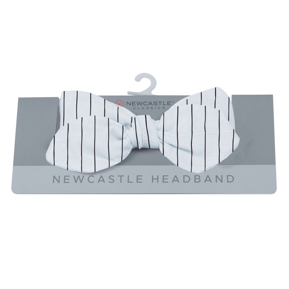 Newcastle Classics Eco - Friendly Bamboo Headband with Pencil Stripes for All Head Sizes - 