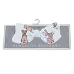 Newcastle Classics Eco - Friendly Bamboo Headband with Wildflower Design for Kids - 