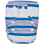 Texas Tushies Eco - Friendly Bamboo Velour Cloth Diaper with Pocket Opening for Newborns - 