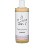 MamaSuds Eco - Friendly Castile Liquid Soap with Lavender or Lemon Oils for Home Cleaning - 