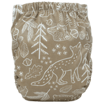 Texas Tushies Eco - Friendly Cloth Diaper Quick Starter Kit with Three Absorbent Diapers for New Parents - 