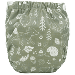 Texas Tushies Eco - Friendly Cloth Diaper Quick Starter Kit with Three Absorbent Diapers for New Parents - 