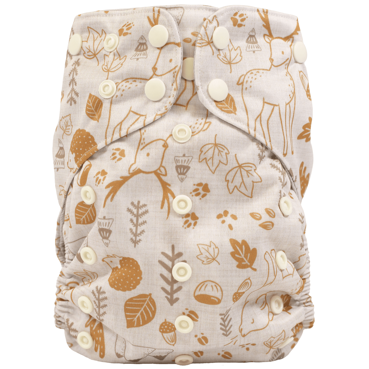 Texas Tushies Eco - Friendly Cloth Diaper Quick Starter Kit with Three Absorbent Diapers for New Parents - 