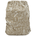 Texas Tushies Eco - Friendly Cloth Diaper Quick Starter Kit with Three Absorbent Diapers for New Parents - 