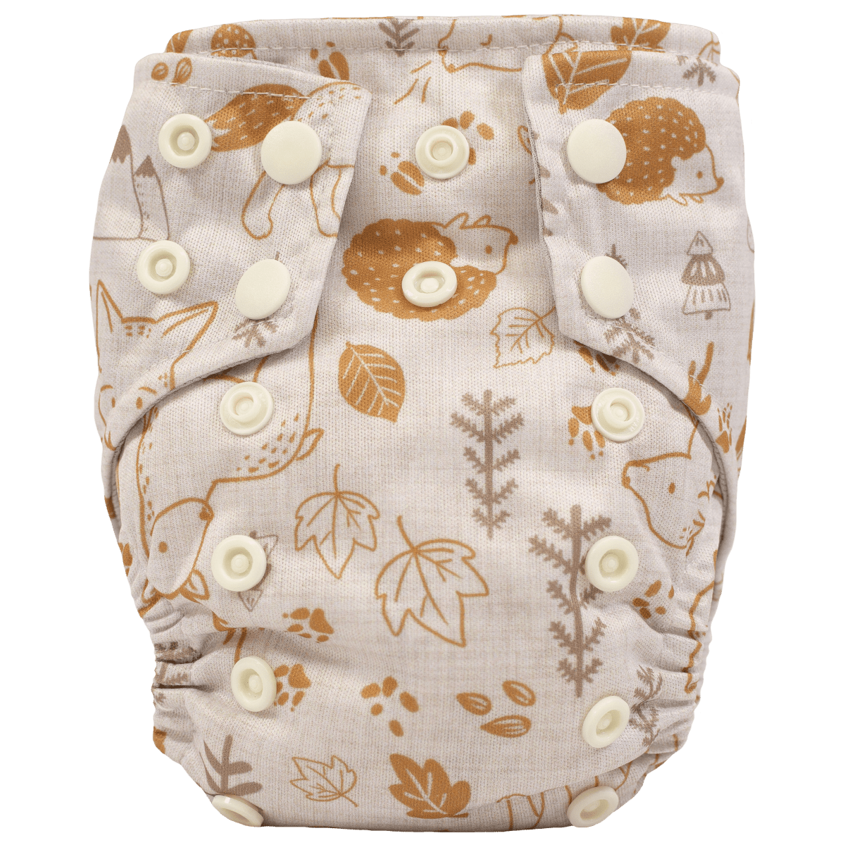 Texas Tushies Eco - Friendly Cloth Diaper Quick Starter Kit with Three Absorbent Diapers for New Parents - 