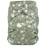 Texas Tushies Eco - Friendly Cloth Diaper Quick Starter Kit with Three Absorbent Diapers for New Parents - 