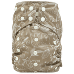 Texas Tushies Eco - Friendly Cloth Diaper Quick Starter Kit with Three Absorbent Diapers for New Parents - 