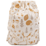 Texas Tushies Eco - Friendly Cloth Diaper Quick Starter Kit with Three Absorbent Diapers for New Parents - 