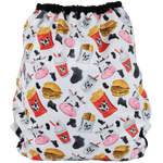 Texas Tushies Eco - Friendly Cloth Diaper with Adjustable Fit for Babies 8 to 40 Pounds - 