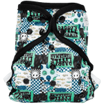 Texas Tushies Eco - Friendly Cloth Diaper with Adjustable Fit for Babies 8 to 40 Pounds - 