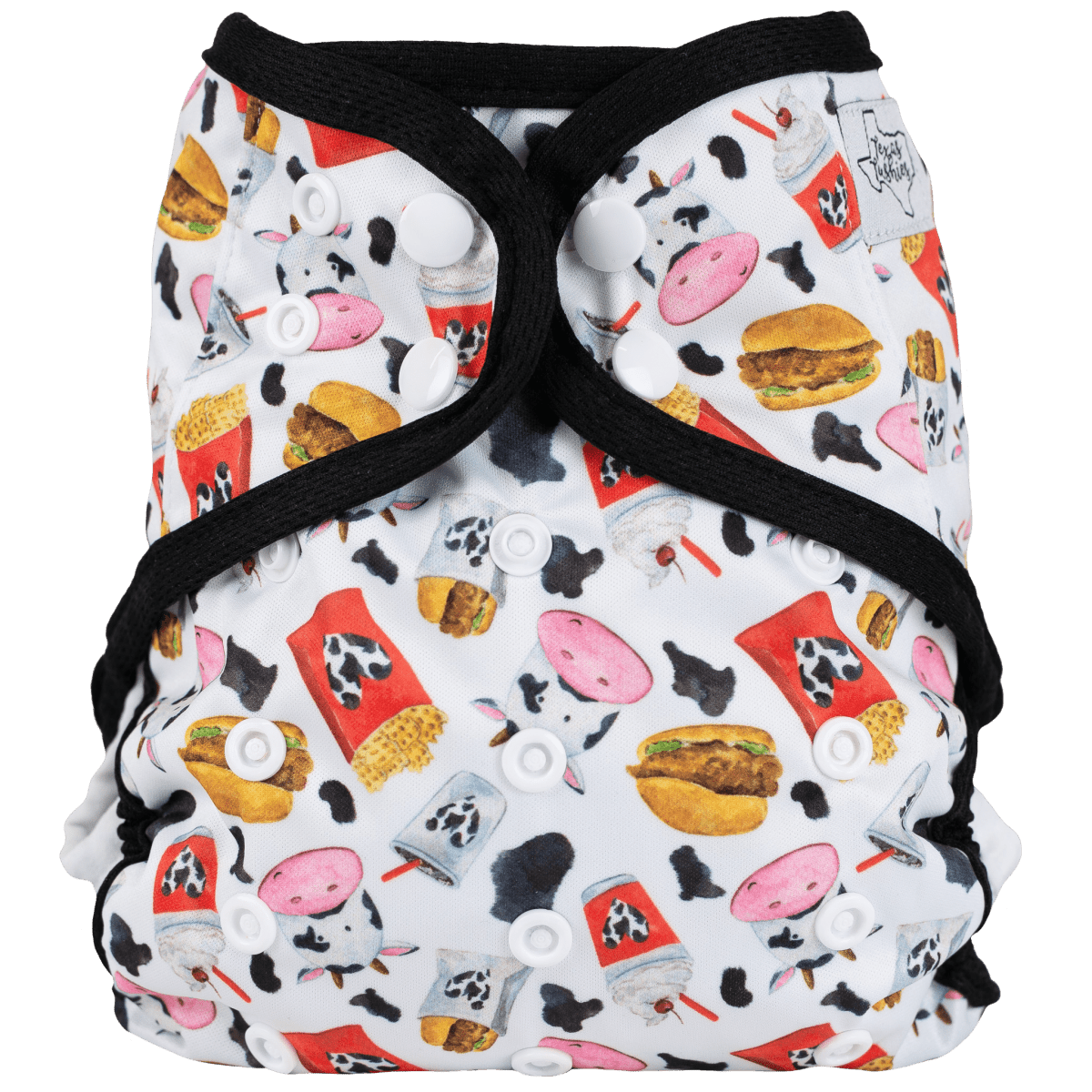 Eco-Friendly Cloth Diaper with Adjustable Fit for Babies 8 to 40 Pounds - Everetts Place