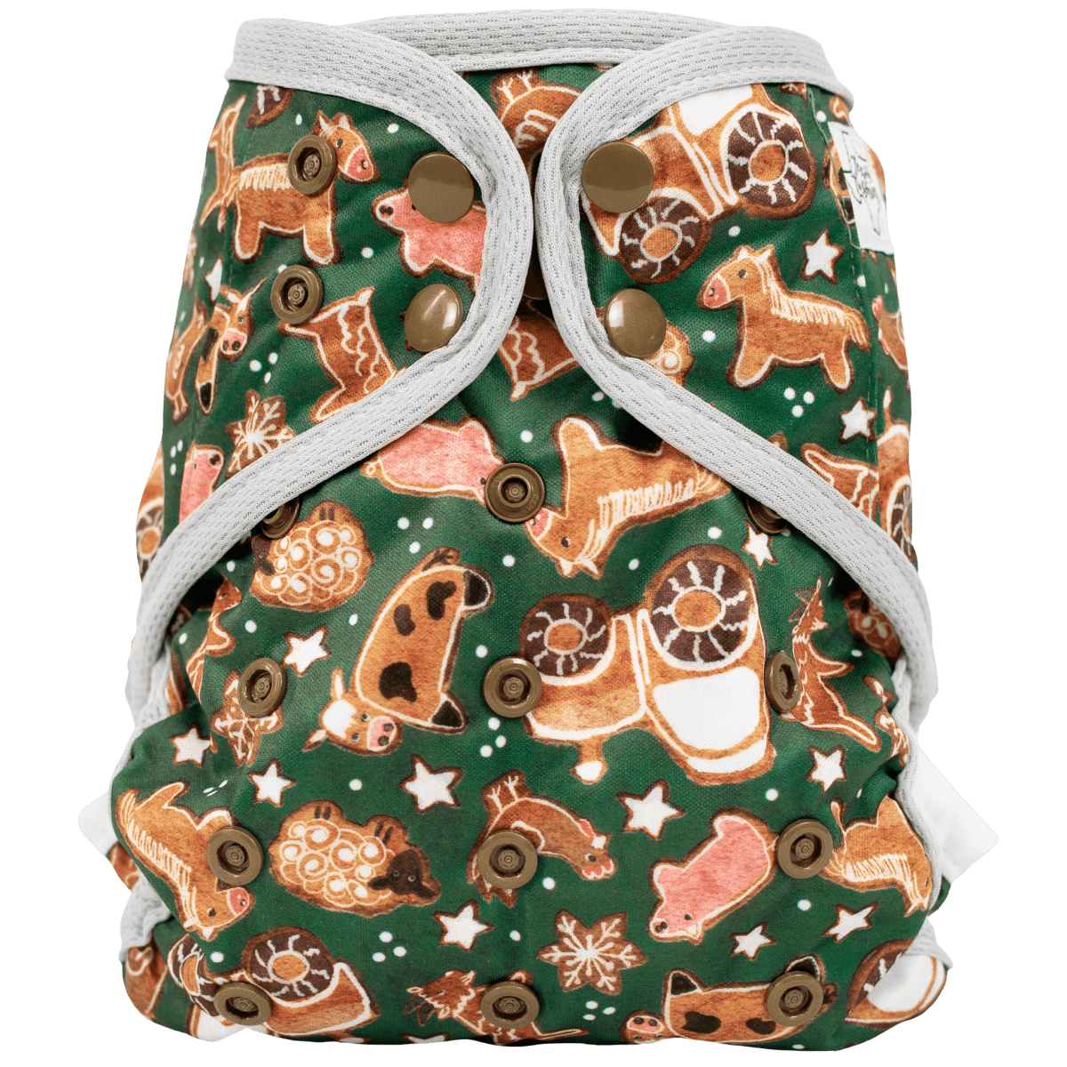 Texas Tushies Eco - Friendly Cloth Diaper with Adjustable Fit for Babies 8 to 40 Pounds - 