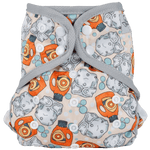 Texas Tushies Eco - Friendly Cloth Diaper with Adjustable Fit for Babies 8 to 40 Pounds - 