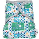 Texas Tushies Eco - Friendly Cloth Diaper with Adjustable Fit for Babies 8 to 40 Pounds - 