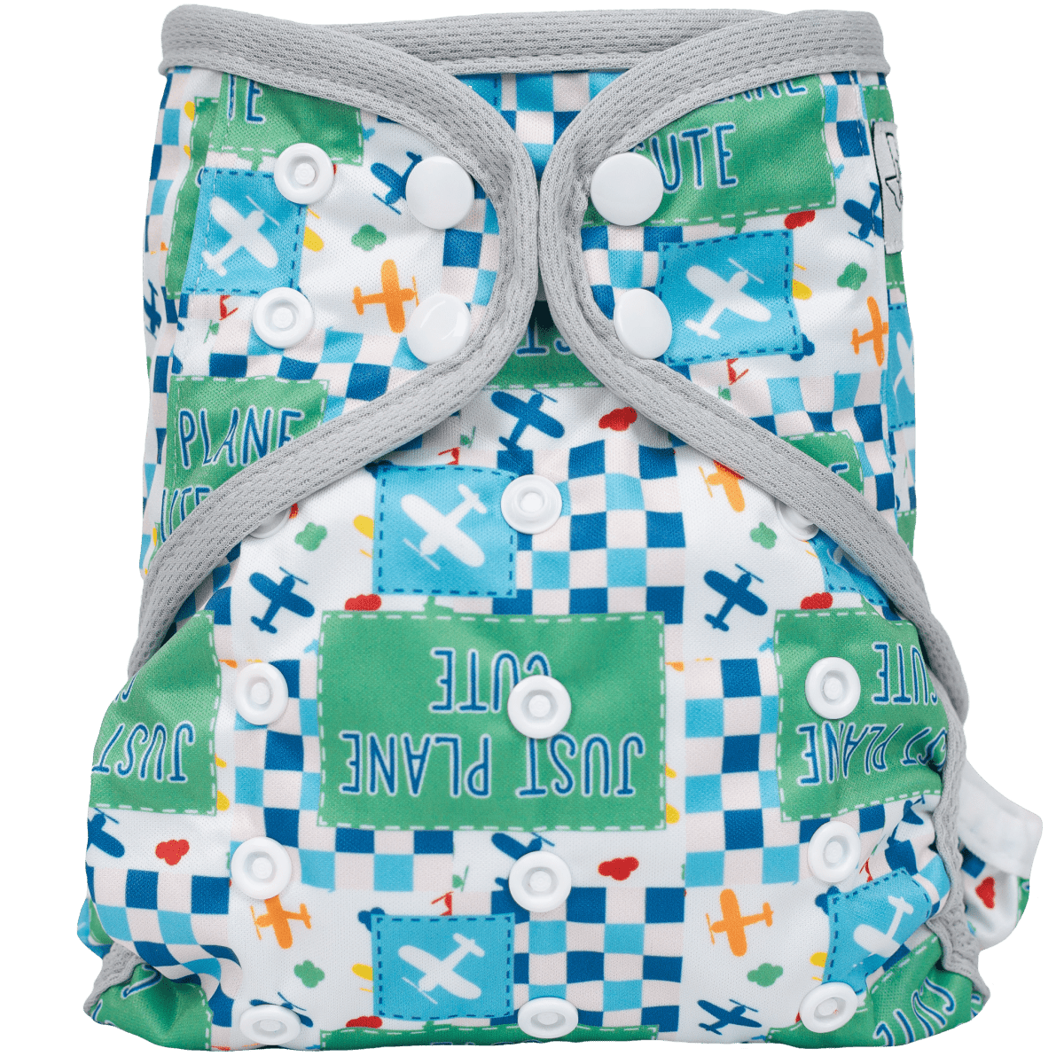 Texas Tushies Eco - Friendly Cloth Diaper with Adjustable Fit for Babies 8 to 40 Pounds - 