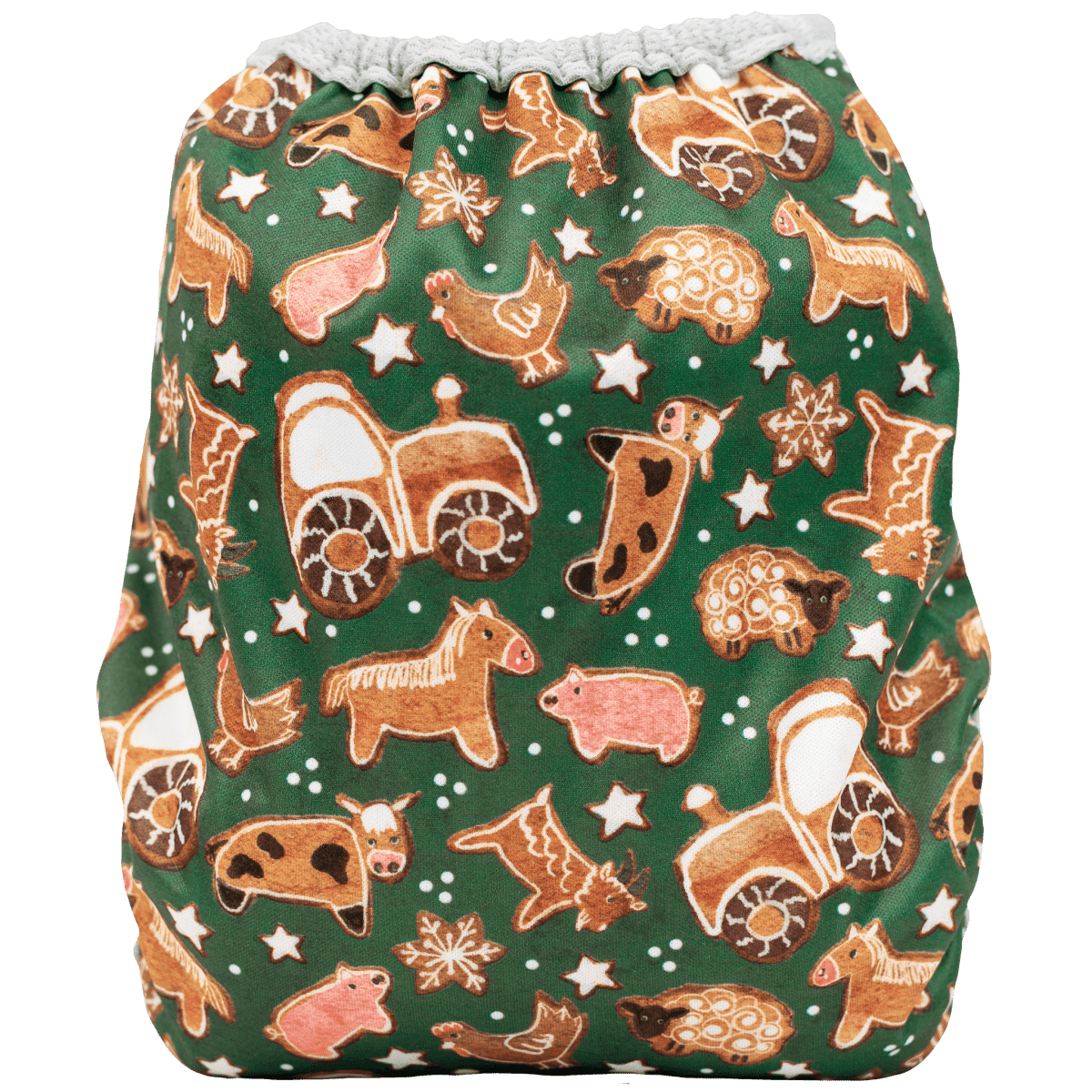 Texas Tushies Eco - Friendly Cloth Diaper with Adjustable Fit for Babies 8 to 40 Pounds - 