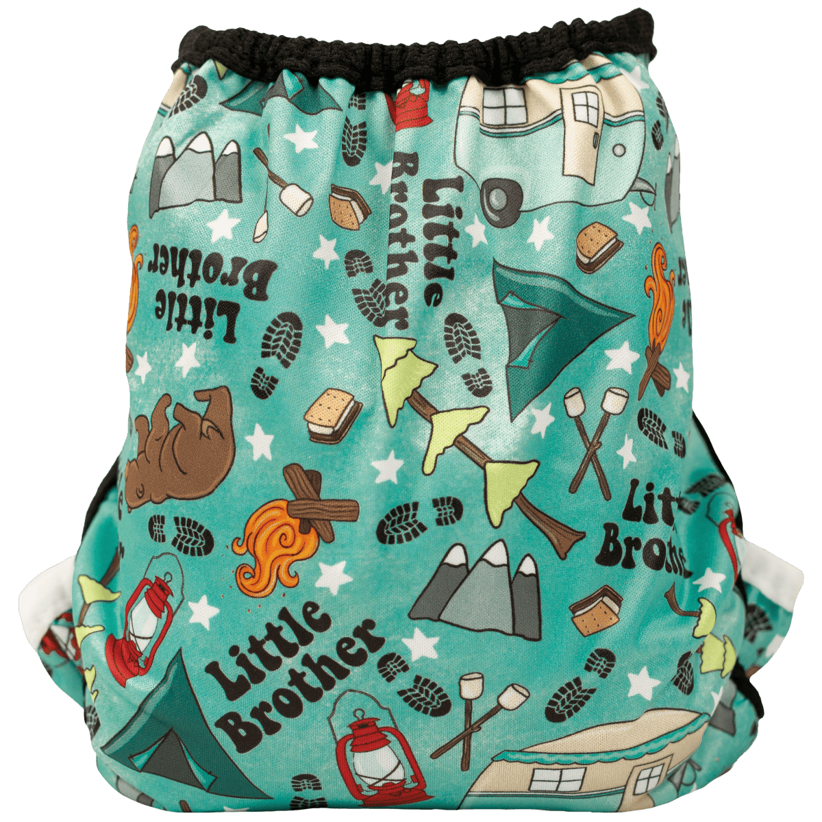 Texas Tushies Eco - Friendly Cloth Diaper with Adjustable Fit for Babies 8 to 40 Pounds - 