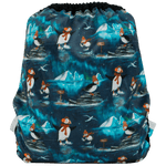 Texas Tushies Eco - Friendly Cloth Diaper with Adjustable Fit for Babies 8 to 40 Pounds - 