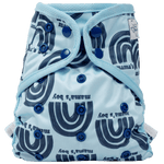 Texas Tushies Eco - Friendly Cloth Diaper with Adjustable Fit for Babies 8 to 40 Pounds - 