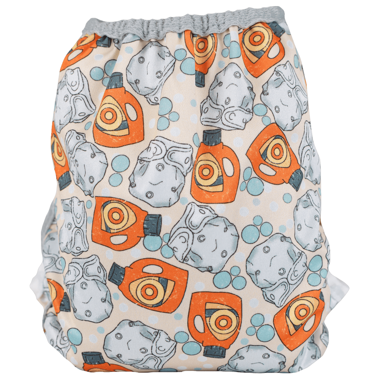 Texas Tushies Eco - Friendly Cloth Diaper with Adjustable Fit for Babies 8 to 40 Pounds - 