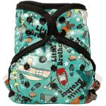 Texas Tushies Eco - Friendly Cloth Diaper with Adjustable Fit for Babies 8 to 40 Pounds - 