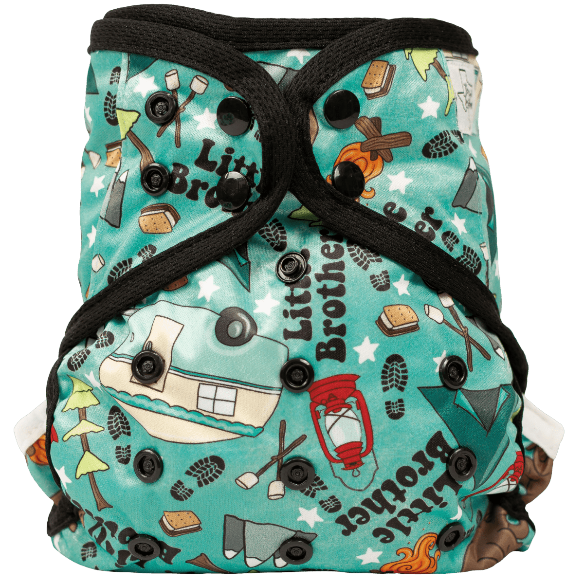 Texas Tushies Eco - Friendly Cloth Diaper with Adjustable Fit for Babies 8 to 40 Pounds - 