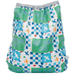 Texas Tushies Eco - Friendly Cloth Diaper with Adjustable Fit for Babies 8 to 40 Pounds - 