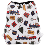 Texas Tushies Eco - Friendly Cloth Diaper with Adjustable Fit for Babies 8 to 40 Pounds - 