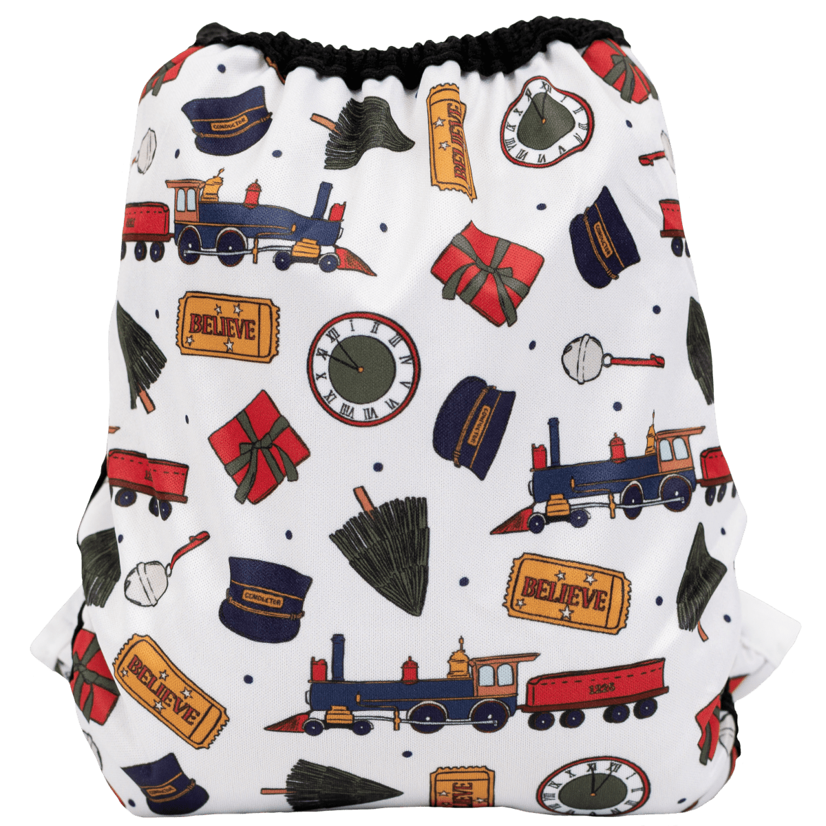 Texas Tushies Eco - Friendly Cloth Diaper with Adjustable Fit for Babies 8 to 40 Pounds - 