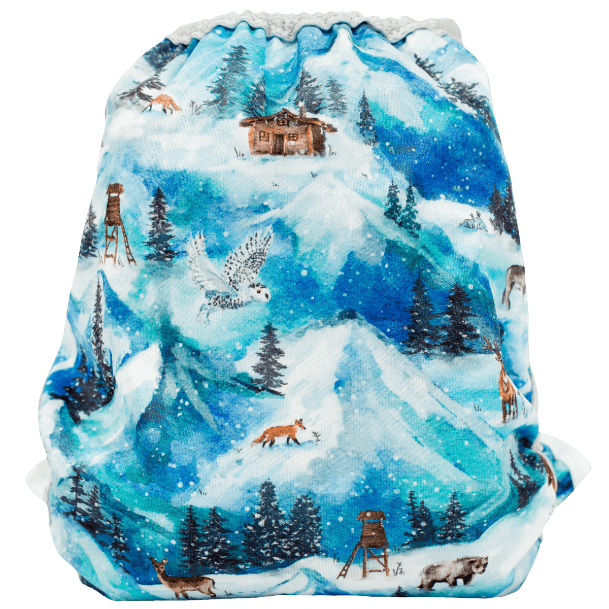Eco-Friendly Cloth Diaper with Adjustable Fit for Babies 8 to 40 Pounds - Everetts Place
