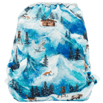 Texas Tushies Eco - Friendly Cloth Diaper with Adjustable Fit for Babies 8 to 40 Pounds - 