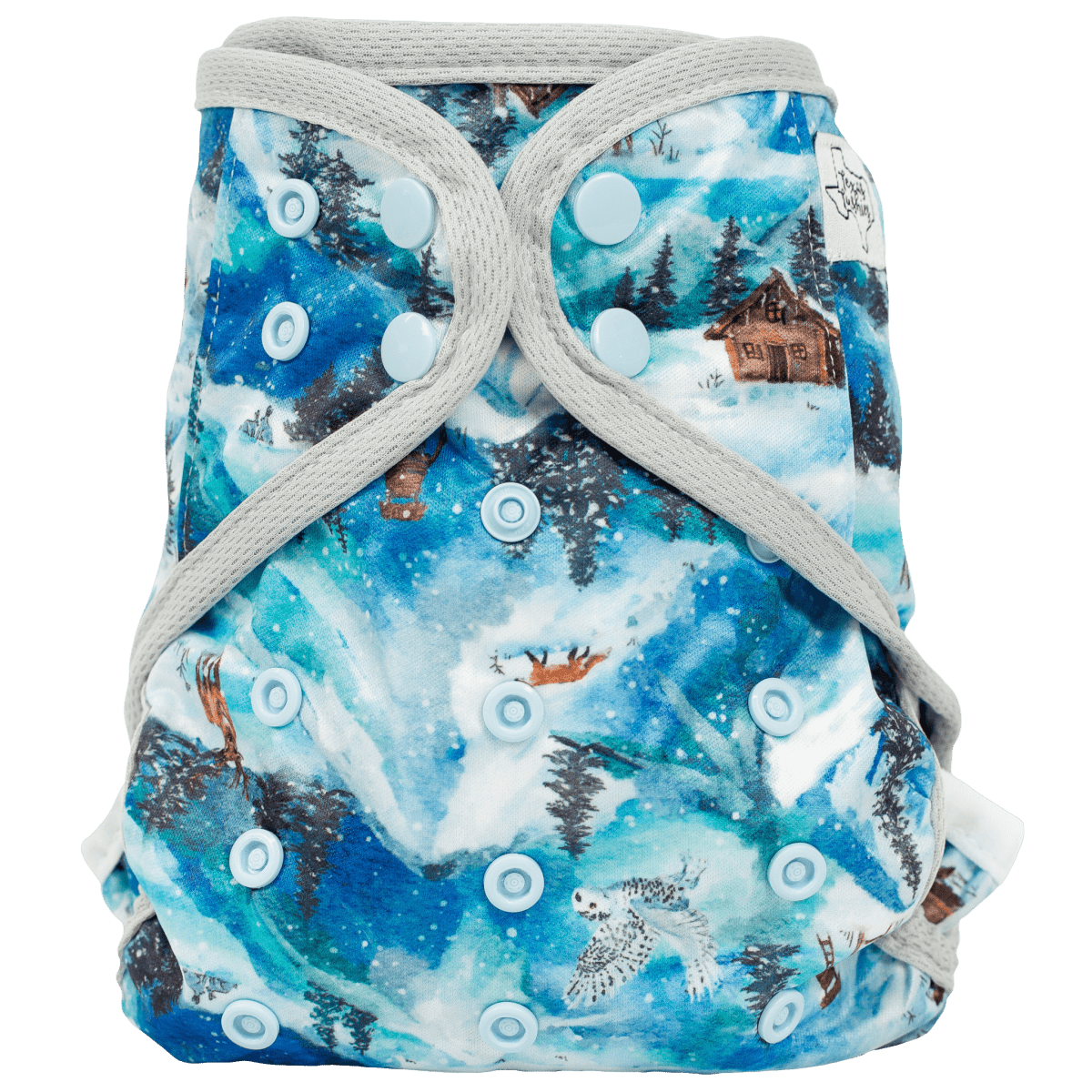 Eco-Friendly Cloth Diaper with Adjustable Fit for Babies 8 to 40 Pounds - Everetts Place