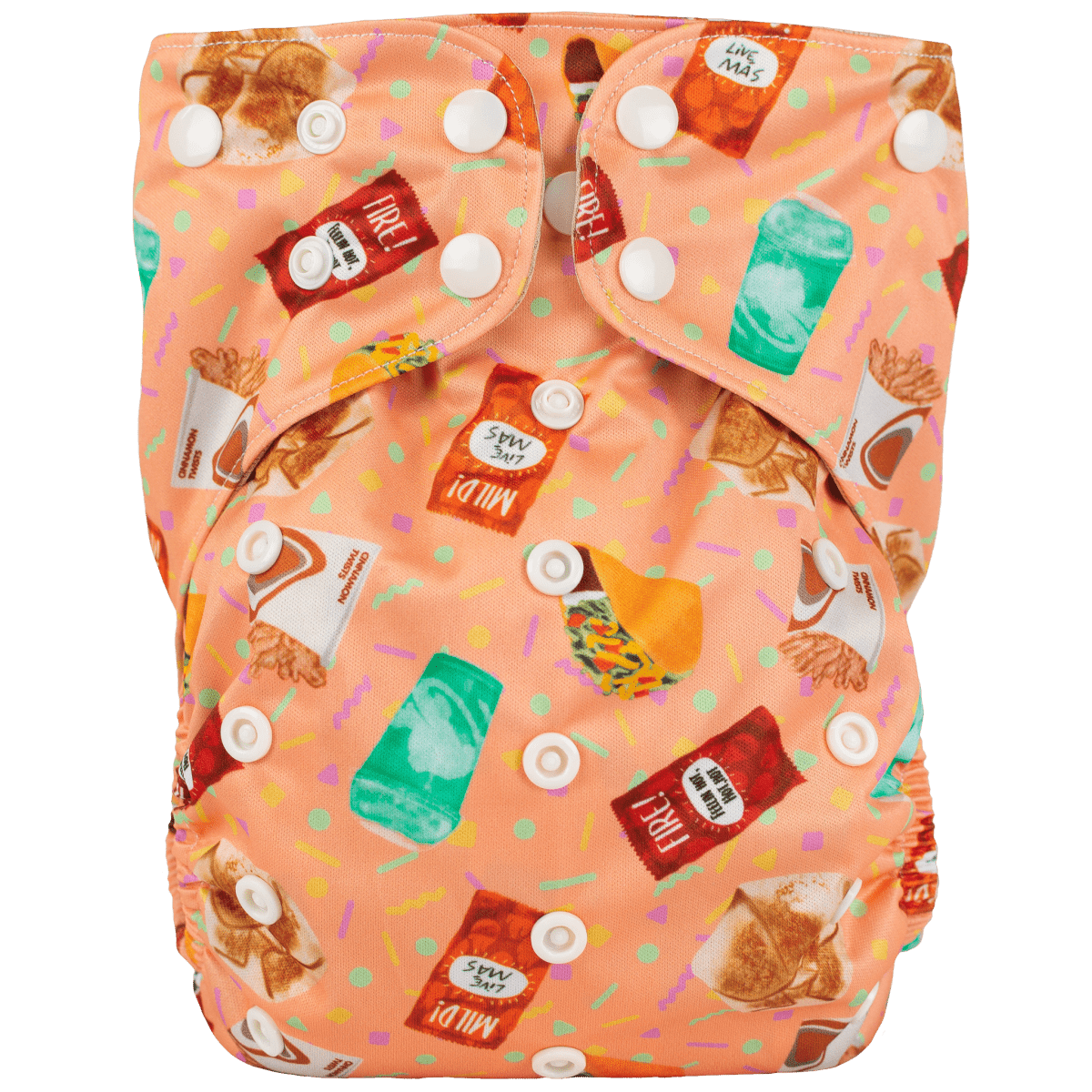 Texas Tushies Eco - Friendly Flex Fit Pocket Cloth Diaper with Adjustable Comfort for Babies - 