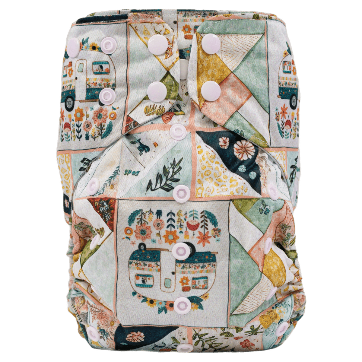 Texas Tushies Eco - Friendly Flex Fit Pocket Cloth Diaper with Adjustable Comfort for Babies - 