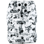 Texas Tushies Eco - Friendly Flex Fit Pocket Cloth Diaper with Adjustable Comfort for Babies - 