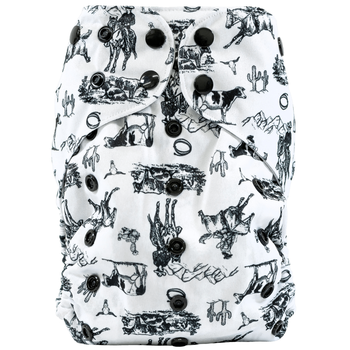 Texas Tushies Eco - Friendly Flex Fit Pocket Cloth Diaper with Adjustable Comfort for Babies - 