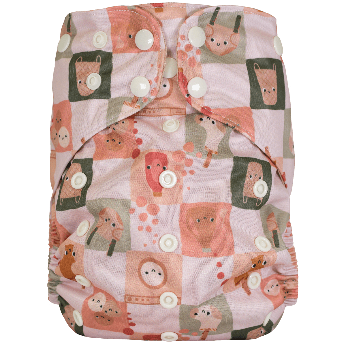 Texas Tushies Eco - Friendly Flex Fit Pocket Cloth Diaper with Adjustable Comfort for Babies - 