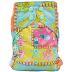 Texas Tushies Eco - Friendly Pocket Cloth Diaper with Slim Fit for Babies 8 to 40 Pounds - 