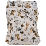 Texas Tushies Eco - Friendly Pocket Cloth Diaper with Slim Fit for Babies 8 to 40 Pounds - 