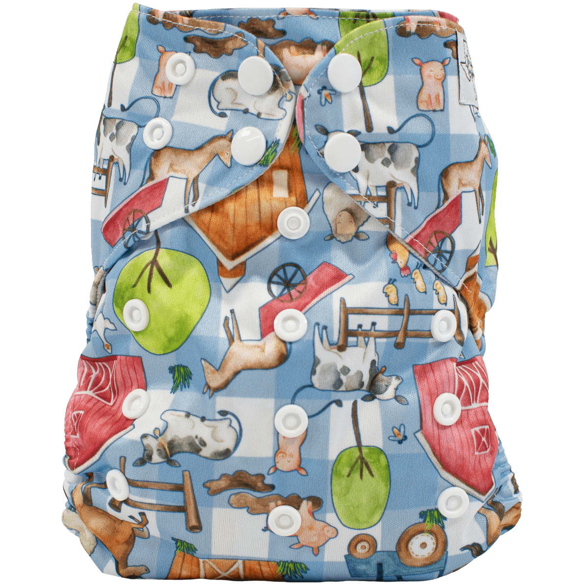 Texas Tushies Eco - Friendly Pocket Cloth Diaper with Slim Fit for Babies 8 to 40 Pounds - 