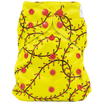 Texas Tushies Eco - Friendly Pocket Cloth Diaper with Slim Fit for Babies 8 to 40 Pounds - 