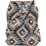 Texas Tushies Eco - Friendly Pocket Cloth Diaper with Slim Fit for Babies 8 to 40 Pounds - 