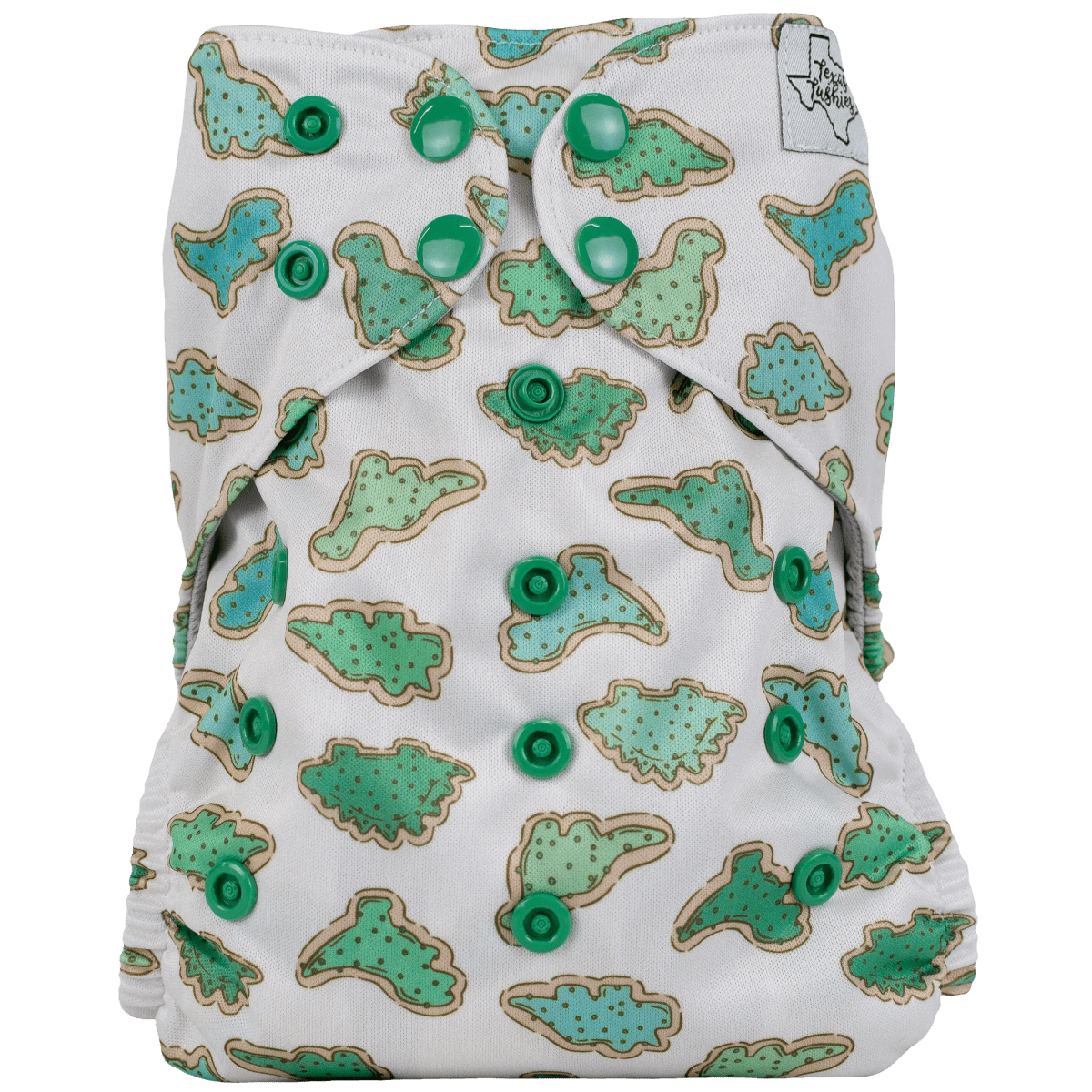 Texas Tushies Eco - Friendly Pocket Cloth Diaper with Slim Fit for Babies 8 to 40 Pounds - 