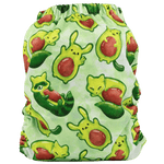 Texas Tushies Eco - Friendly Pocket Cloth Diaper with Slim Fit for Babies 8 to 40 Pounds - 